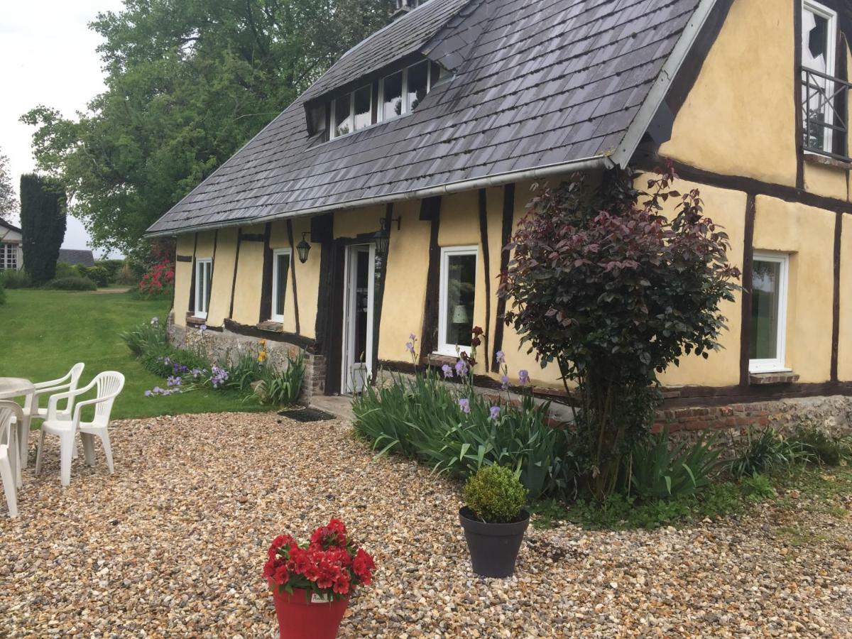 Charmante Maison entre les Pommiers Fresne-le-Plan Extérieur photo